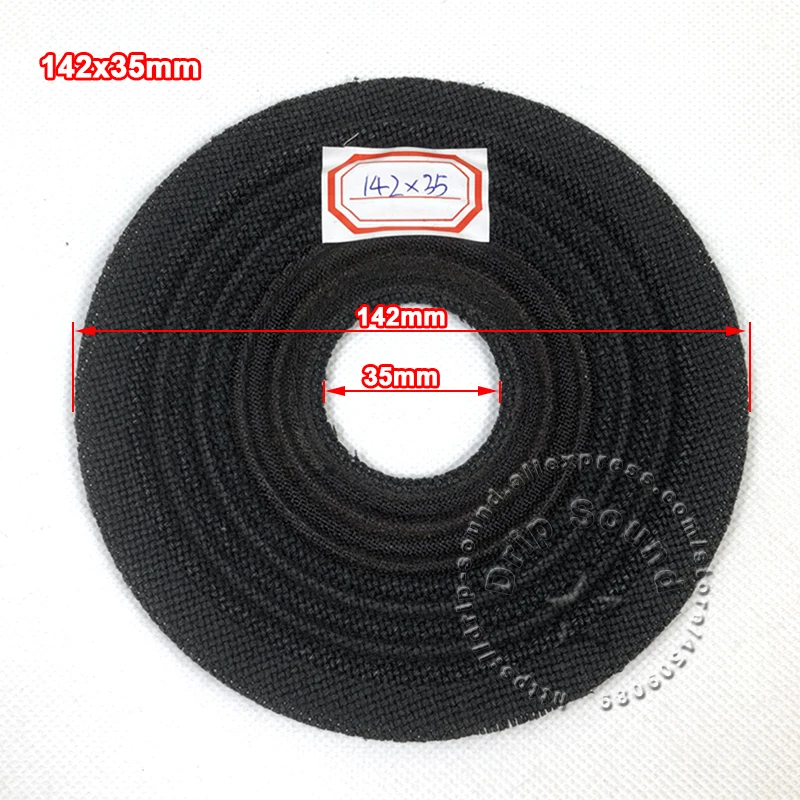 2 sztuk 37-230mm elastyczna fala głośnik Subwoofer głośnik niskotonowy naprawa głośnika basowego pająk amortyzator uszczelka cewki drgającej rdzeń 13-100mm — zdjęcie produktu 6