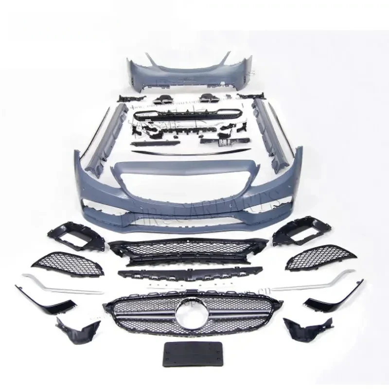 

C Class Conversion Kit Upgrade to W205 C63 A Style C Class Sport Style C180 C200 C250