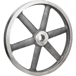 B2-450 Triangular belt wheel Type B double groove outside diameter 450mm cast iron motor belt disk motor accessories customized
