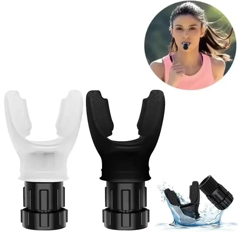 جهاز تدريب التنفس المقاوم للرئة قابل للتعديل، جهاز تدريب عضلات الجهاز التنفسي من السيليكون خفيف الوزن #2