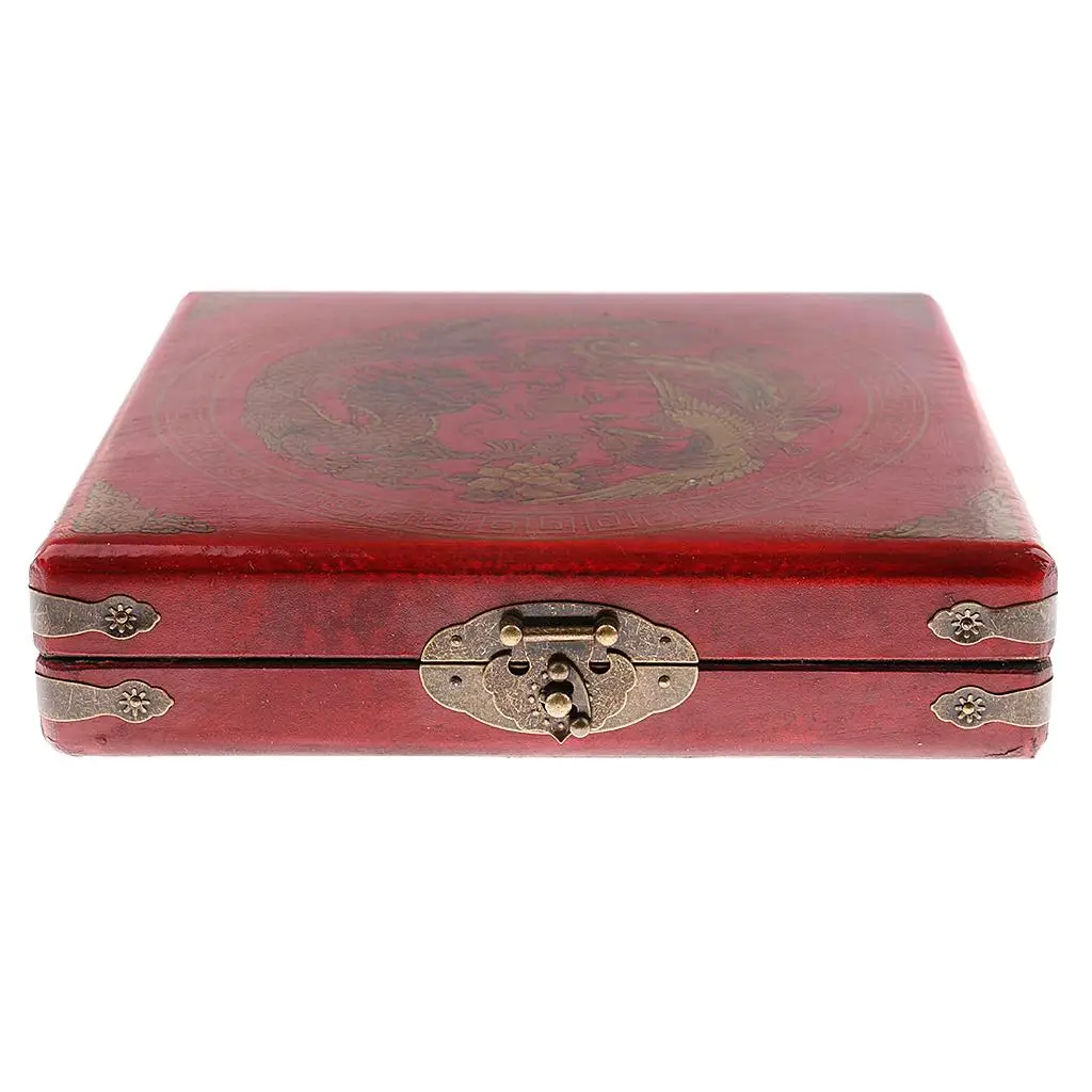 مجموعة الشطرنج الخشبية الرجعية لعبة الشطرنج الجنود الصينيين الترفيهية العائلية #4