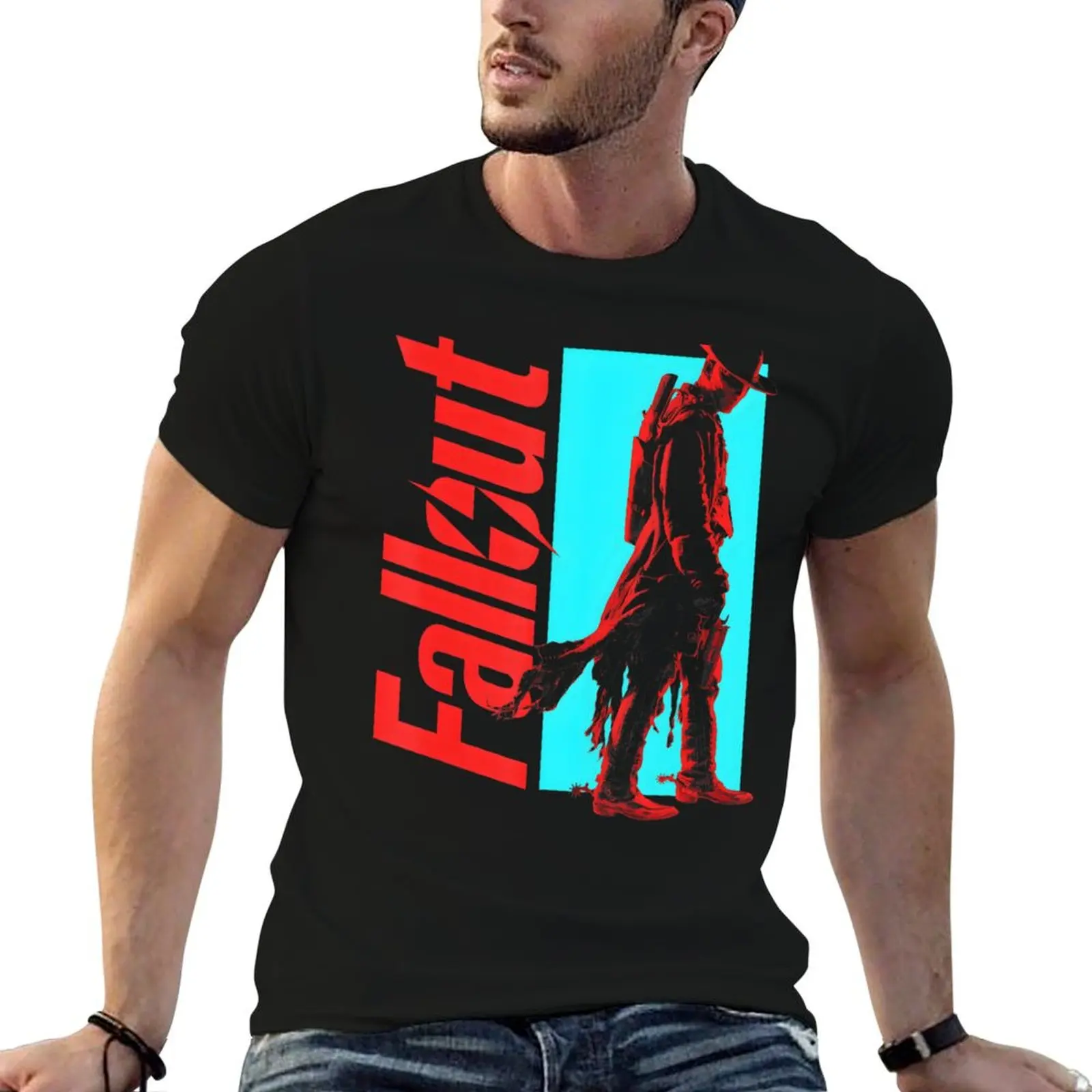 

TV Series Character T-Shirt plus size clothes street wear black t shirts for men