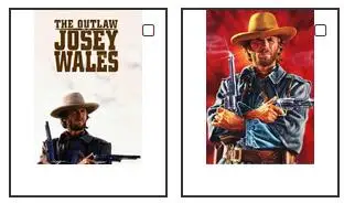 

10style Choose Clint Eastwood Print Art Canvas Poster For Living Room Decoration Home Wall Decor Picture