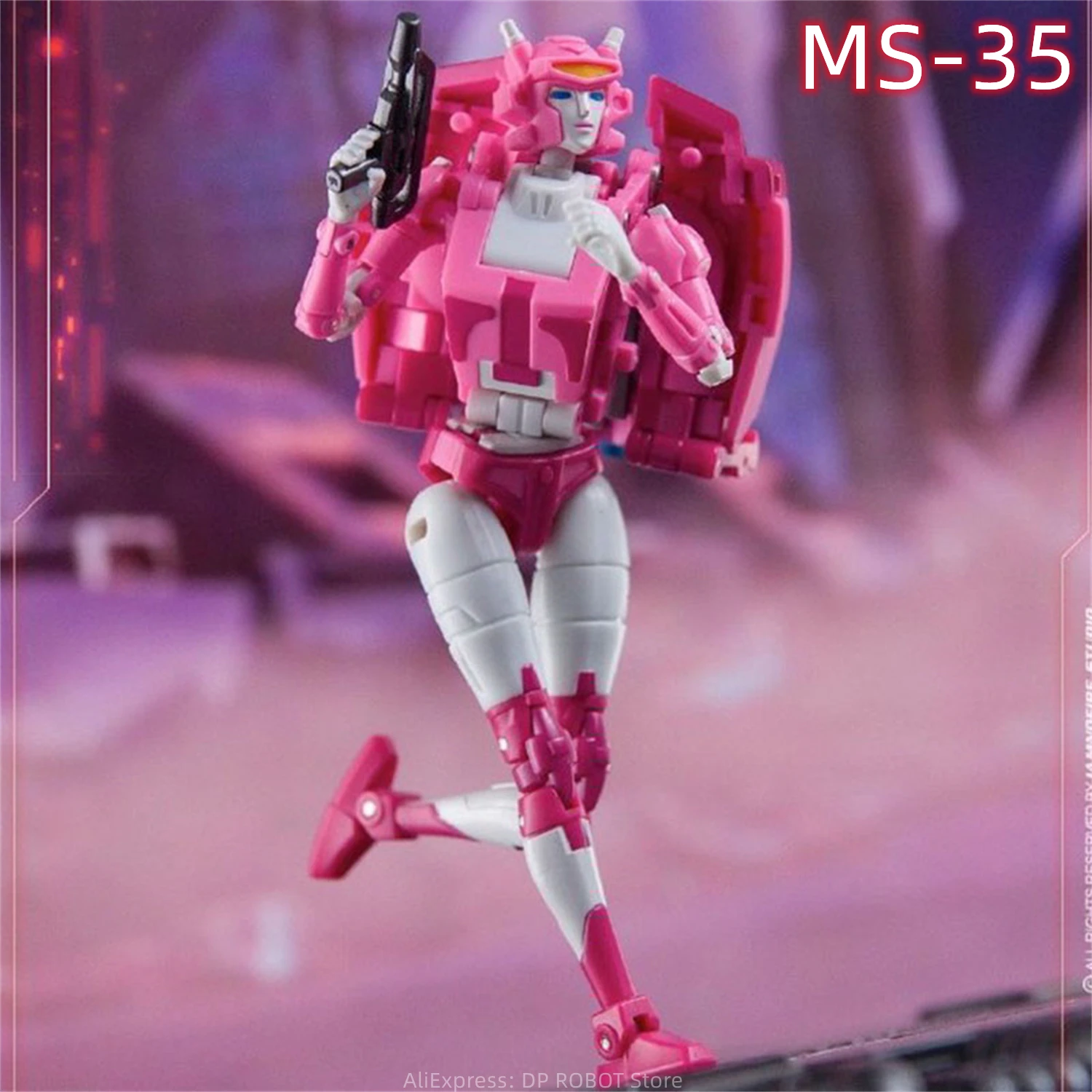 

[IN STOCK ] Transformation Dr.Wu MS-35 Elita One MS35 Alie ARCEE Mini Action Figure With Box