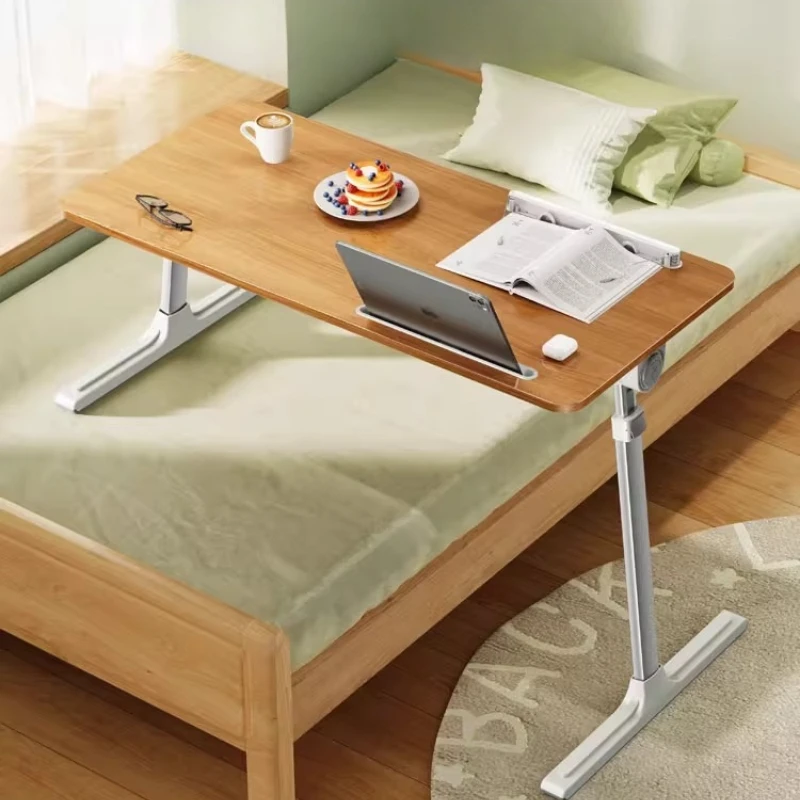 

Регулируемый стол для ноутбука для офиса, складной диван, боковой поднос, многофункциональный стол для ноутбука-кровати, портативный учебный стол для письма