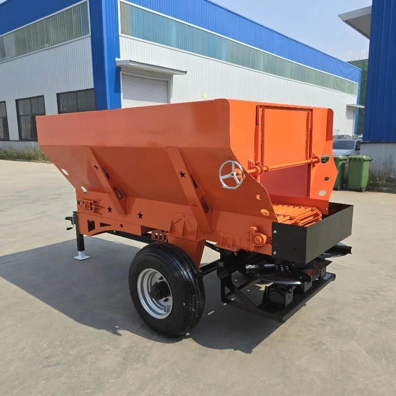 Small-capacity, Low-horsepower Fertilizer Applicator Tractor-driven Fertilizer Spreader for Spreading Manure