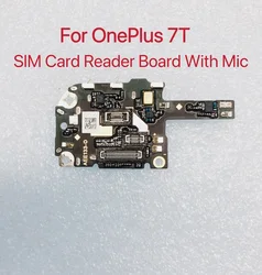 SIM Card Reader Board With Mic For OnePlus 7T, SIM Card Reader Board With Mic For OnePlus 7 Pro