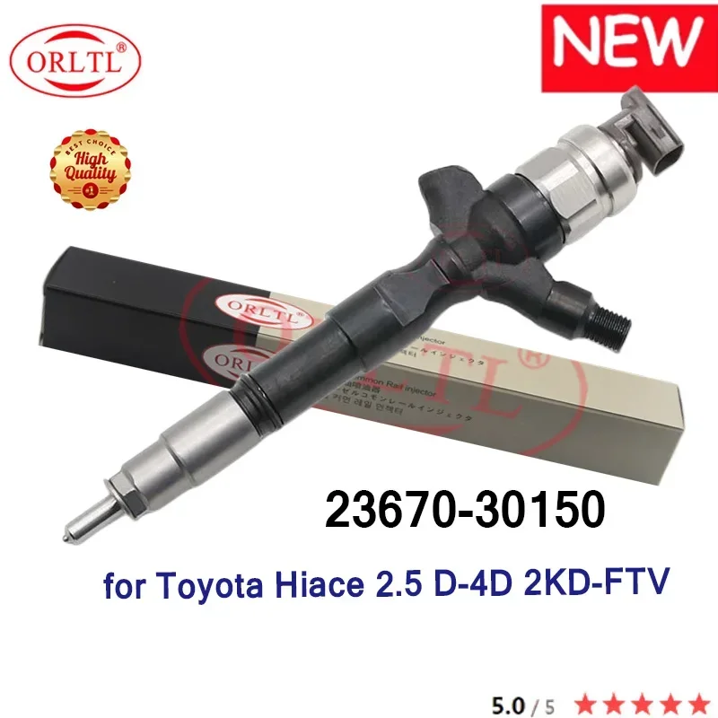 

Топливная форсунка ORLTL 23670-30150 (2367030150, 23670 30150) для Toyota Hiace 2.5 D-4D 2KD-FTV