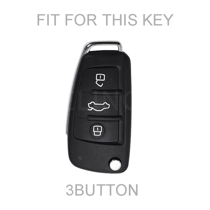 New Products,for Audi A1 A3 A6 A6L Q2 Q3 Q7 TTS R8 S6 RS3 Key Protective Shell, Car Accessories, TPU Car Key Case Cover Holder