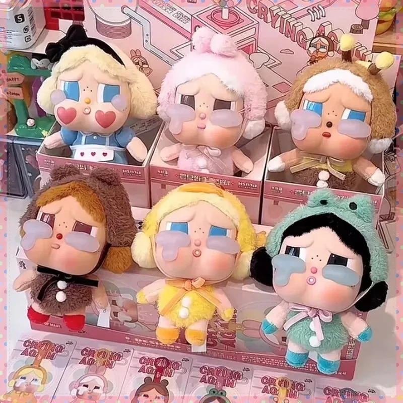 

В наличии Crybaby Crying Again Series слепая коробка виниловое лицо кукла брелки подвеска украшение загадочная сумка плюшевая игрушка подарок на день рождения