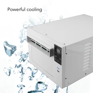 Điều hòa tiết kiệm năng lượng di động, 1900BTU 280W, Mini AC di động với điều khiển từ xa cho nhà, ký túc xá, văn phòng, cắm trại, không gian thú cưng 10 Torre điều hòa không khí bán hàng chính - №9