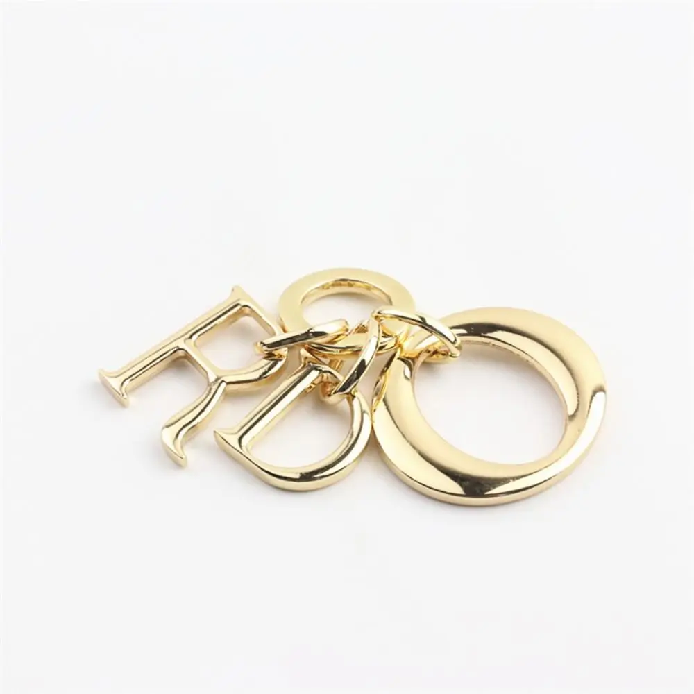 Bag Accessories Clothing Bag Hardware Decoration Diy Fashion Metal Pendant Keychain Decoration