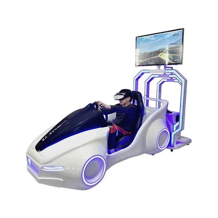 Earn Money High Profit 9D Virtual Reality Car Game Machine Driving Simulator VR Racing Simulator