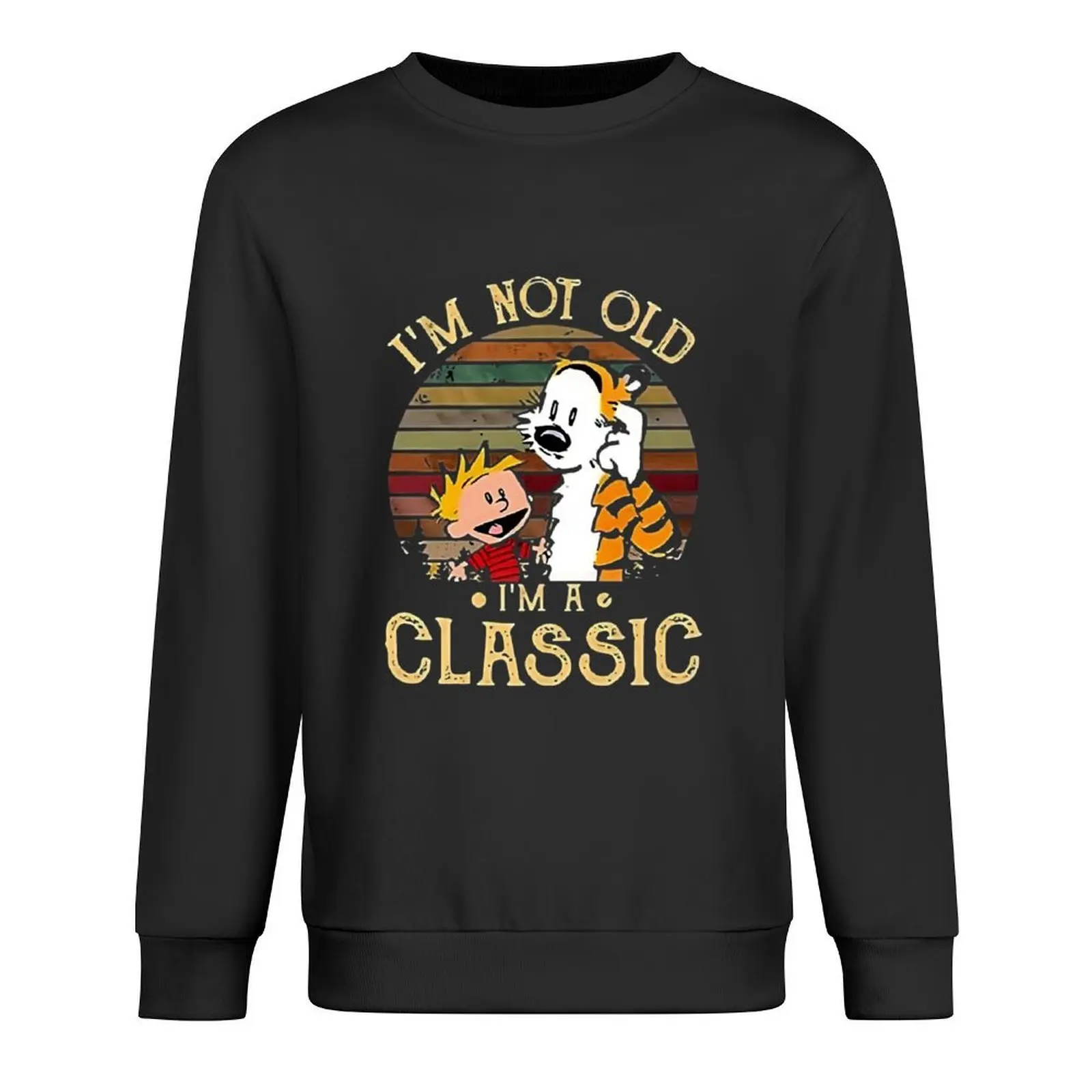

Calvin And Hobbs Calvin And Hobbs Calvin And Hobbs Pullover blouse graphic t shirts men sweatshirt male