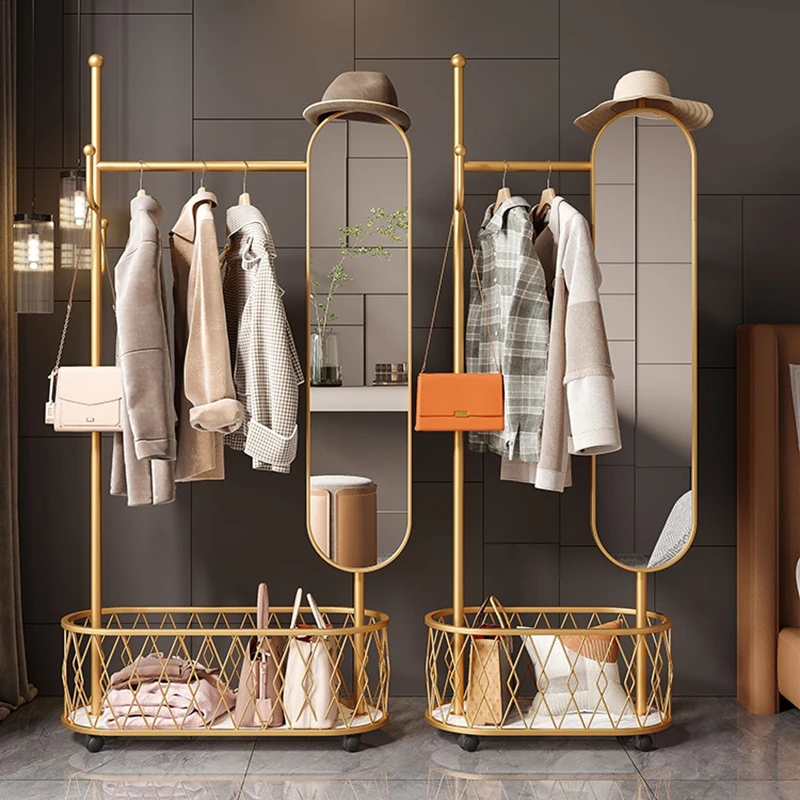 Removable Hanger Entrance Cloakroom Coat Rack Standing Hat Coat Rack For Hanging Coats Racks De Casaco Entrance Hall Furniture