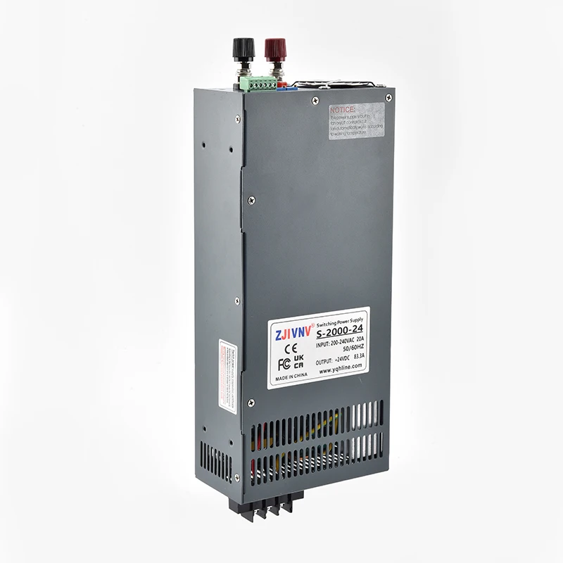 1500W 2000W Switching Power Supply Adjustable Output 0-12V 13.8V 15V 24V 27V 36V 48V 60V AC to DC Switching Power Supply SMPS