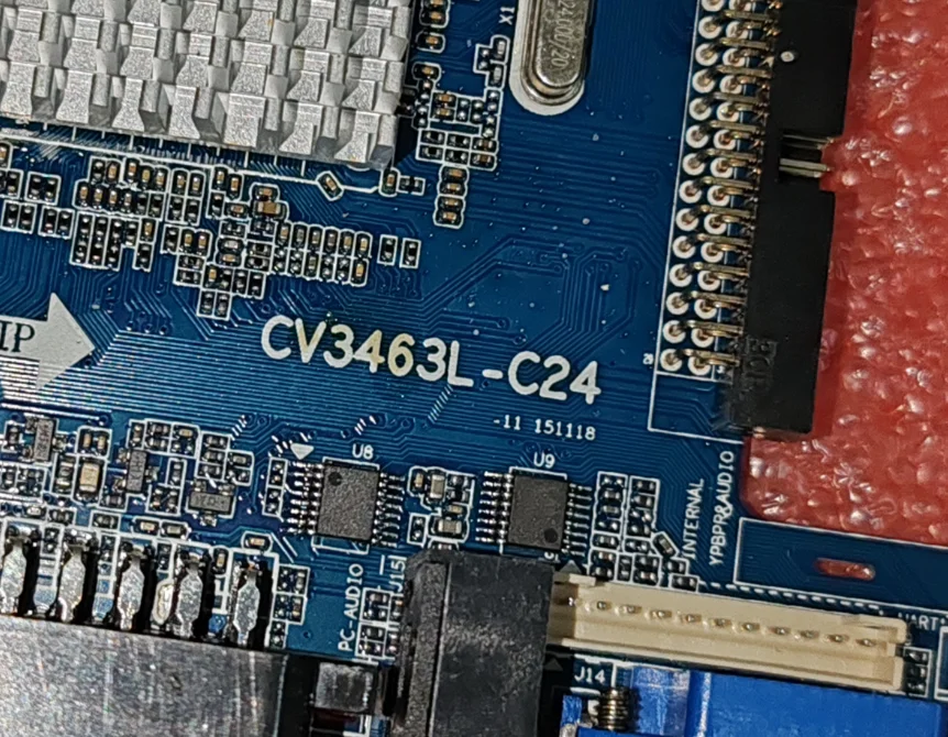 free shipping !  CV3463H-C42 Three in one TV motherboard  Backlight current voltage