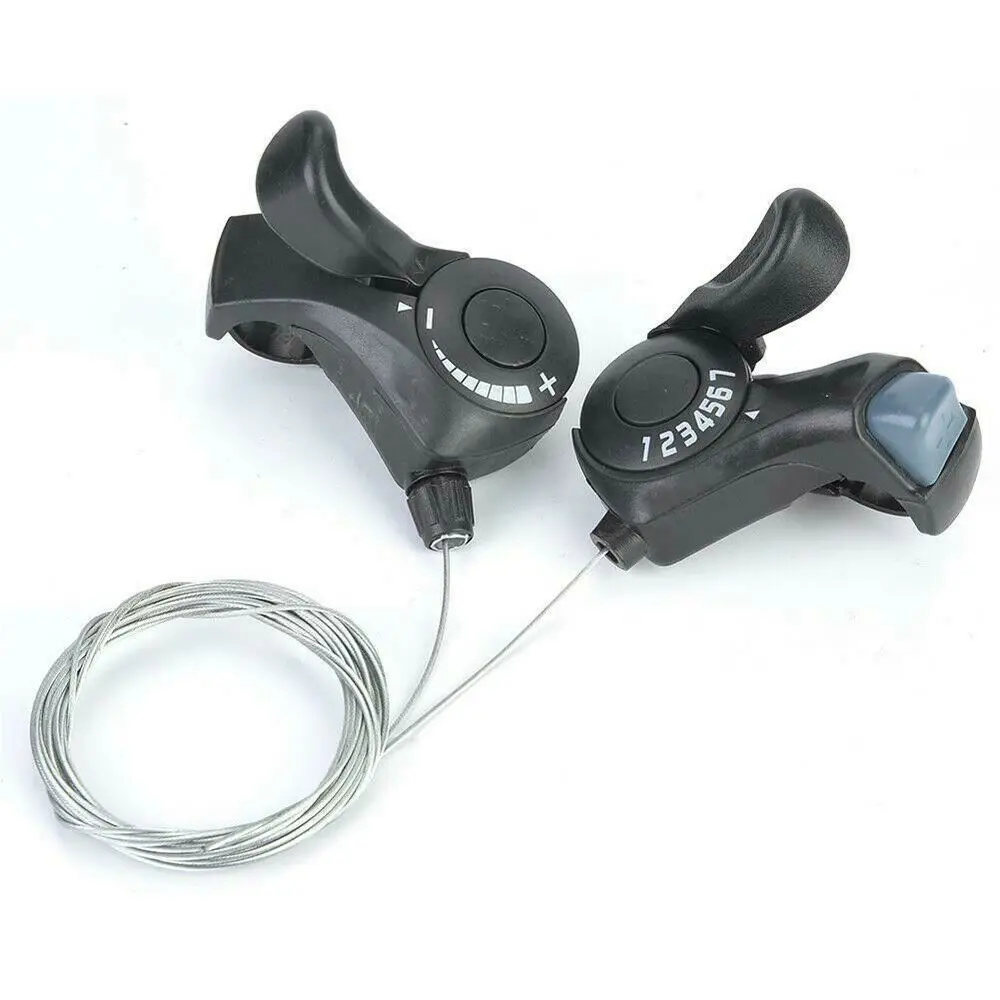 3/7/21Speed SL-TX30 Cycling MTB Mountain Bike Thumb Gear Shift Lever Set