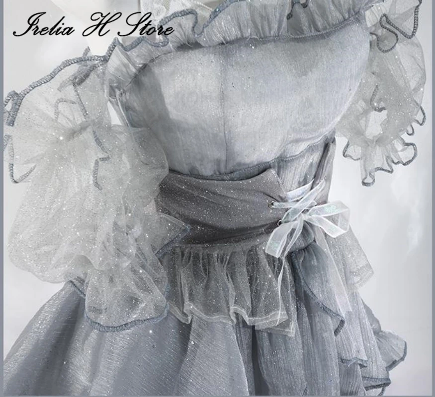 Irelia H Store Anime NI cos KKE Goodess of Victory Cinderella Crystal Princess Cosplay Costume Party Dress Female