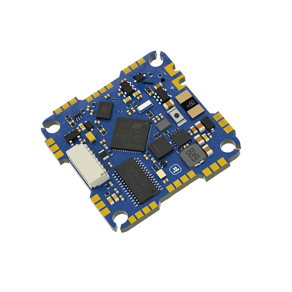 لوحة IFlight Whoop F411 F4 20A AIO (BMI270) BLHeli-S 5V 2A USB Micro مع فتحات تثبيت 25.5*25.5 مم لطائرة سباق RC FPV بدون طيار