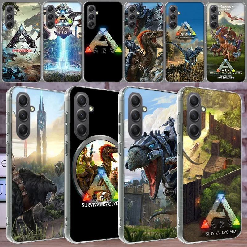 Coque de téléphone Game ARK Survival Evolved pour Samsung Galaxy A54 A14 A24 A34 A17 A37 A57 A55 A35 A25 A15 A16 A26 A36 A56 A13 A23 A33