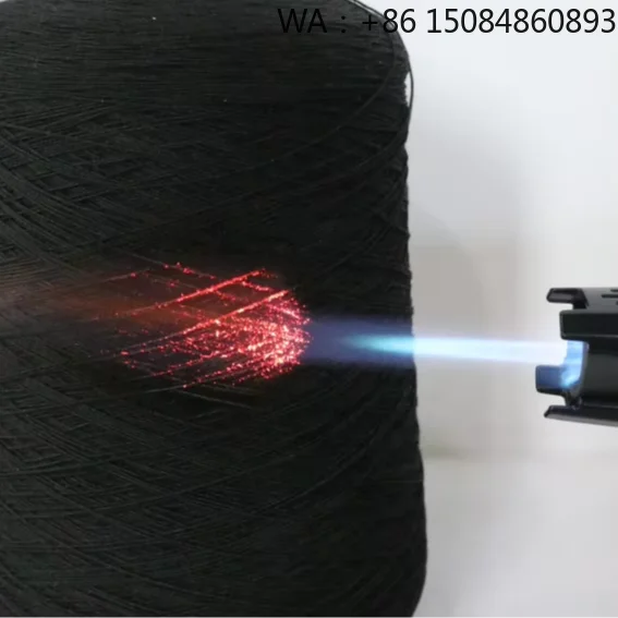

30s/2 preoxidized carbon fiber yarn, flame retardant and non-combustible with LOI 40+, ideal raw material for spinning proce