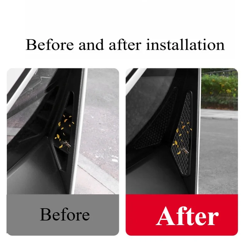 For Deepal S07 Front Bumper Side Dust Covers Scratch-resistant and Durable  Ust and Insect-proof Adhesive-backed Installation