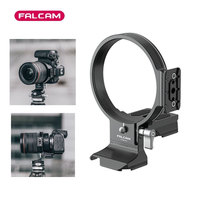 FALCAM Tripod Mount Ring Lens Collar Horizontal To Vertical Quick Release Half Cage 75MM for Canon EOS R5 R6 R7 Nikon F38 F50