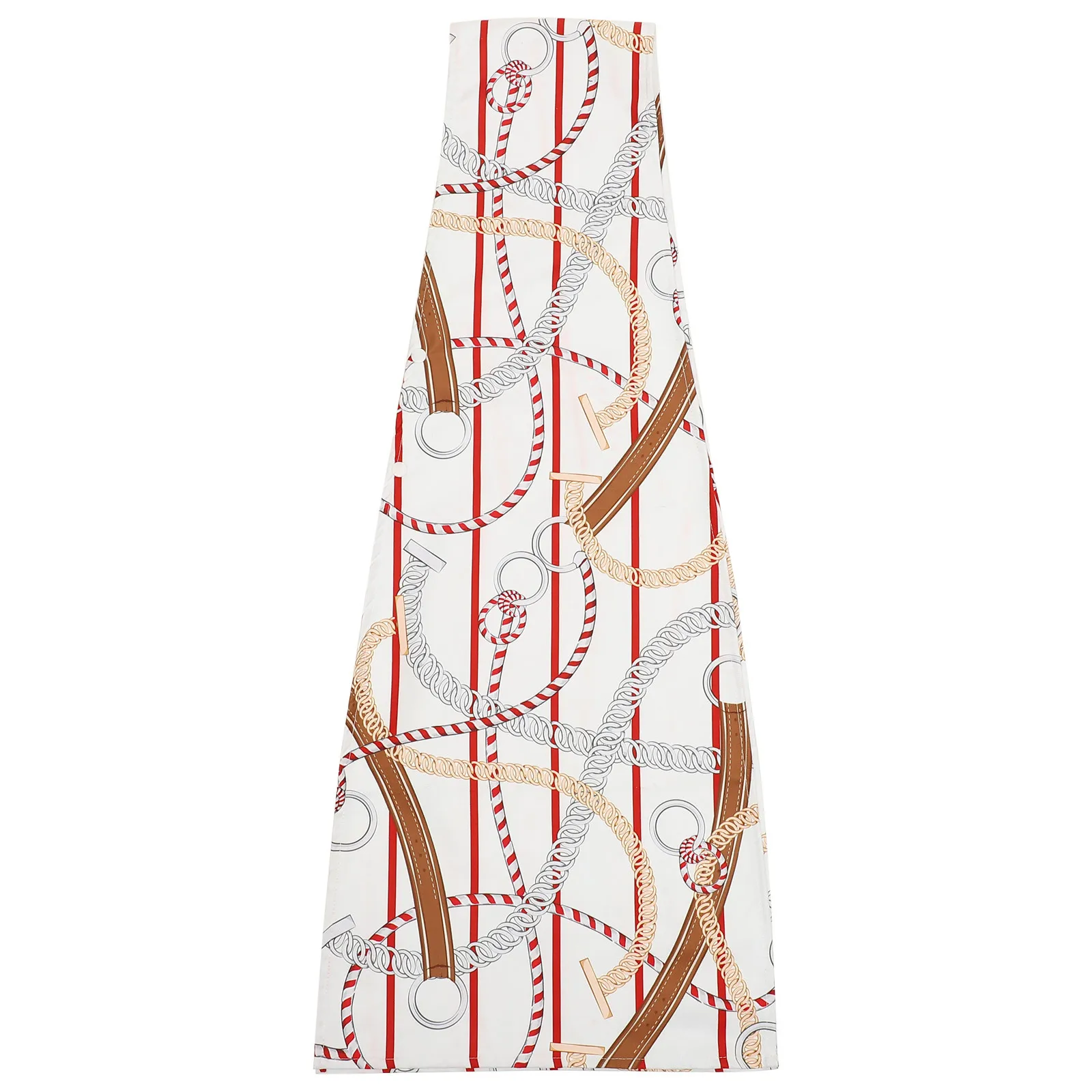 

Dining Scarf Clothing Protector Adult Bib Washable Polyester Soft Comfortable Elegant Design Spill Stain Protection Meal Times