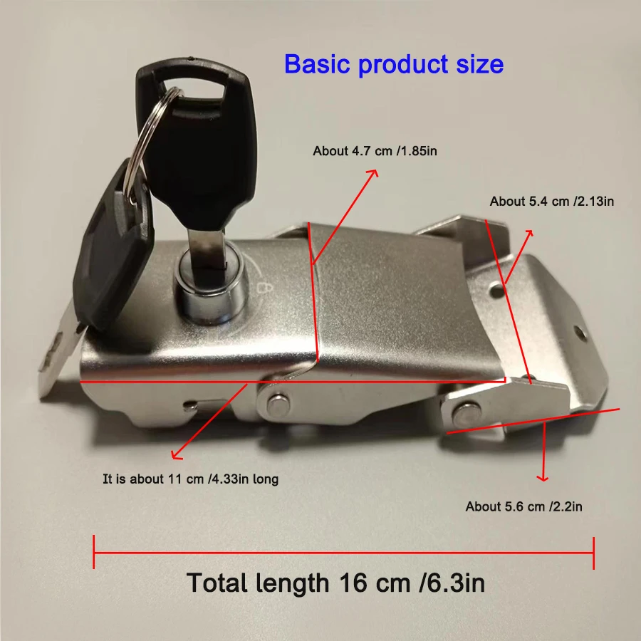 Stainless steel latch latch latch latch latch latch latch latch latch clip spring loaded small butterfly twist latch for small d