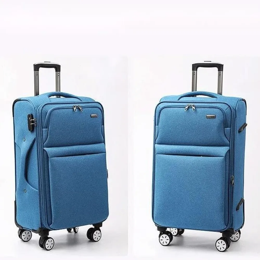 Carry Ons Cabin Trolley Luggage Bag Oxford Women And Men Travel Suitcase On Wheels Luggage Rolling Luggage Case