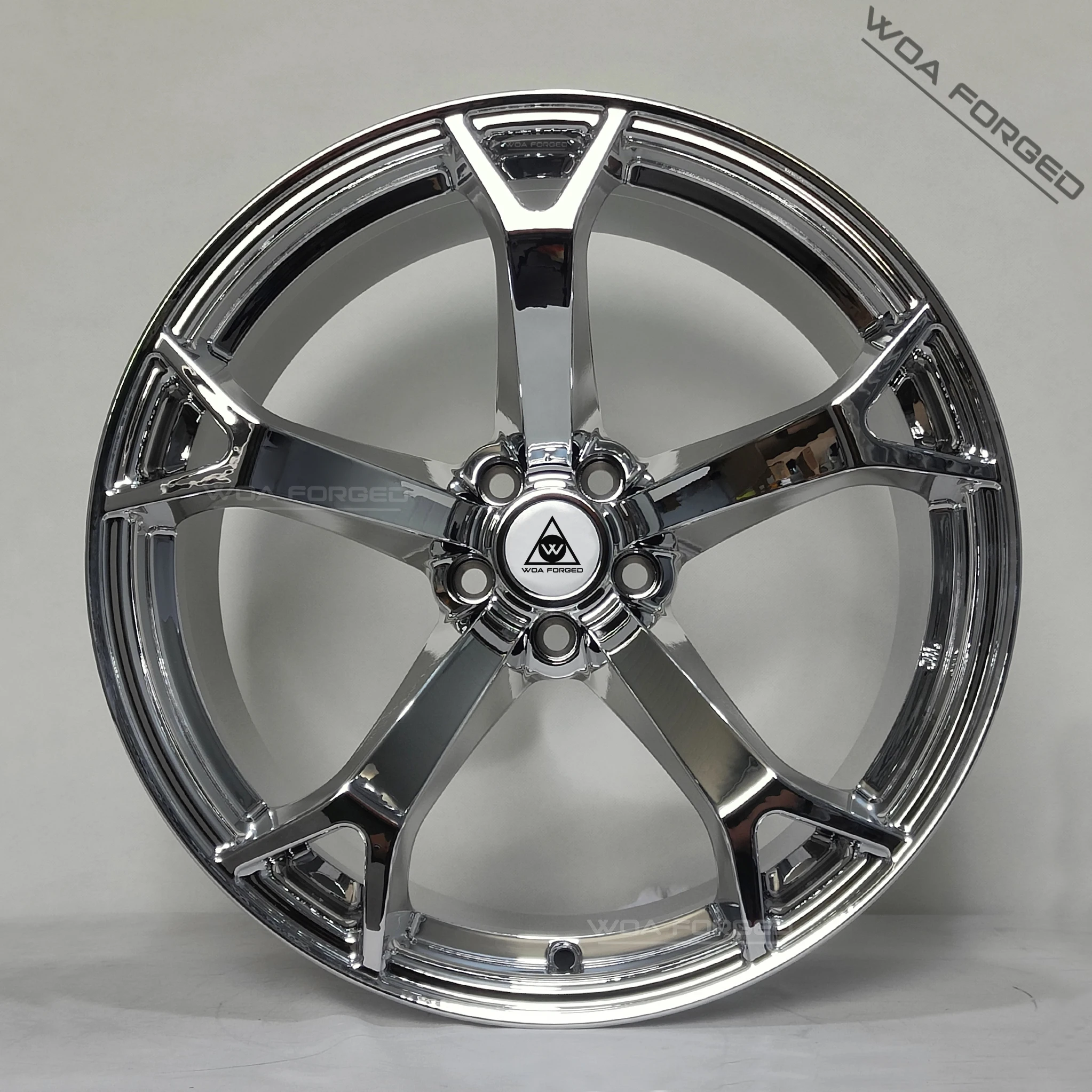 

Nismo V1 Silver Triple Chrome Deep Recessed Forged 18 19 20 21 Inch Original Equipment Multiple Spoke 5x112 5x120 Disc for M3 A5