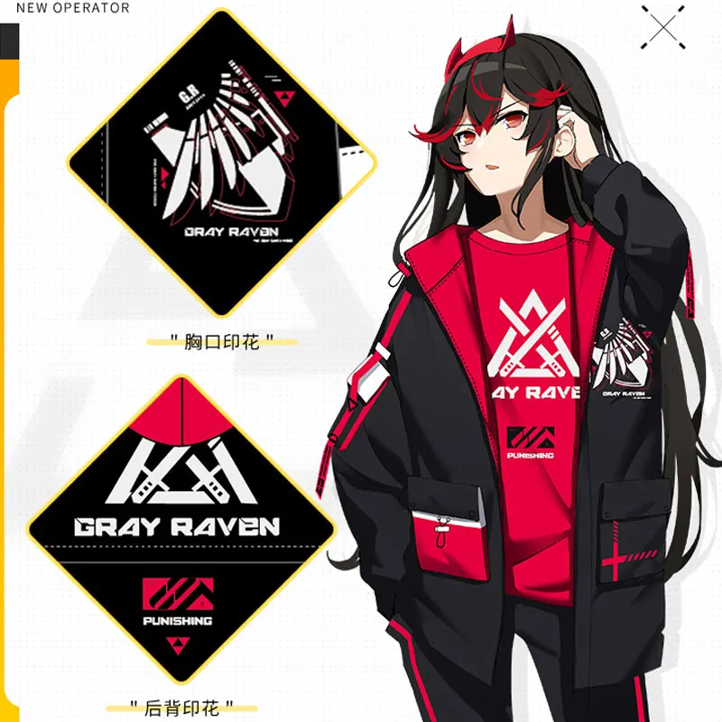 Punishing: Gray Raven Lucia Coat Hooded Clothes Cosplay Costume Cos Game Anime Party Uniform Hallowen Play Role Clothes Clothing