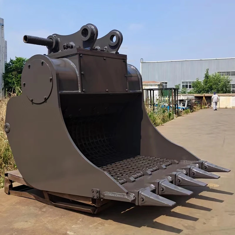 2024 Excavator Rotary Screen Bucket Excavator Bucket for Sale