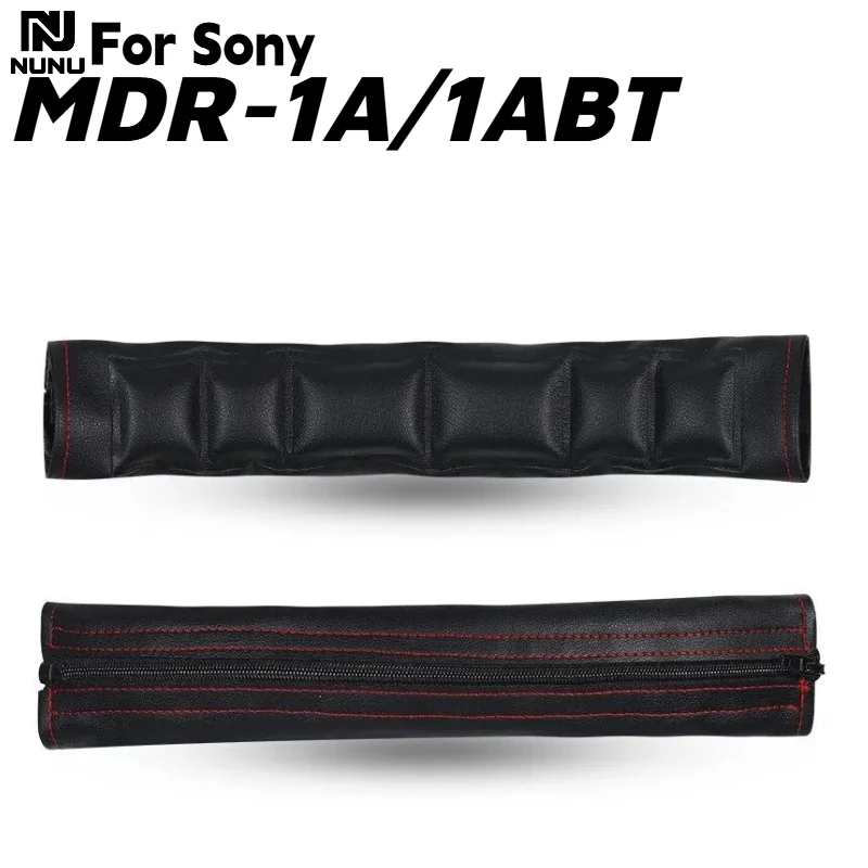 

NUNU Replacement protein leather Zipper head beam protective cover For Sony MDR-1A/1ABT Headphones Head Beam Sleeve Cover
