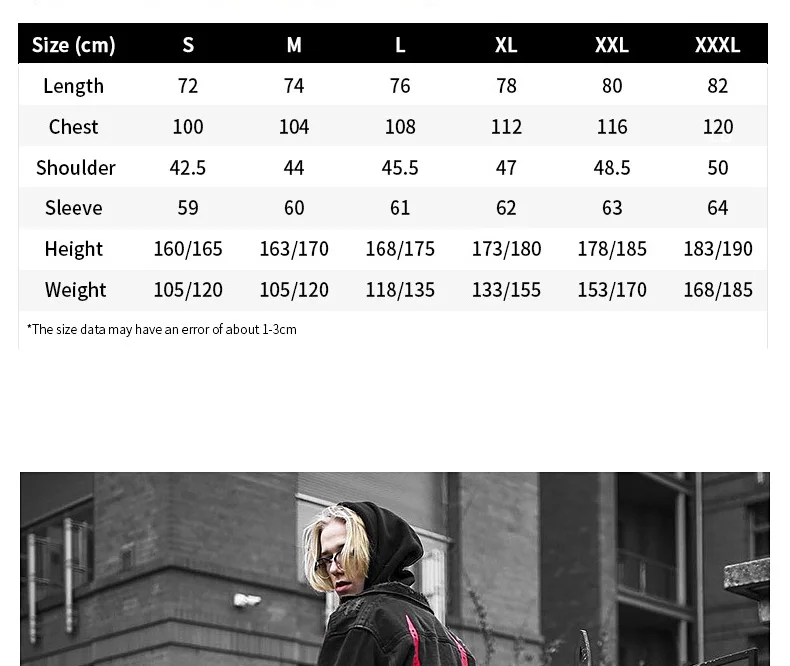 Gym Mens Denim Jacket Fashion Motorcycle Jeans Jackets Men Causal Cotton Black Sports Sweatshirt Fitness Man Outerwear Coat 7 Sce2371d509b245d0a7f0d4cada20004er