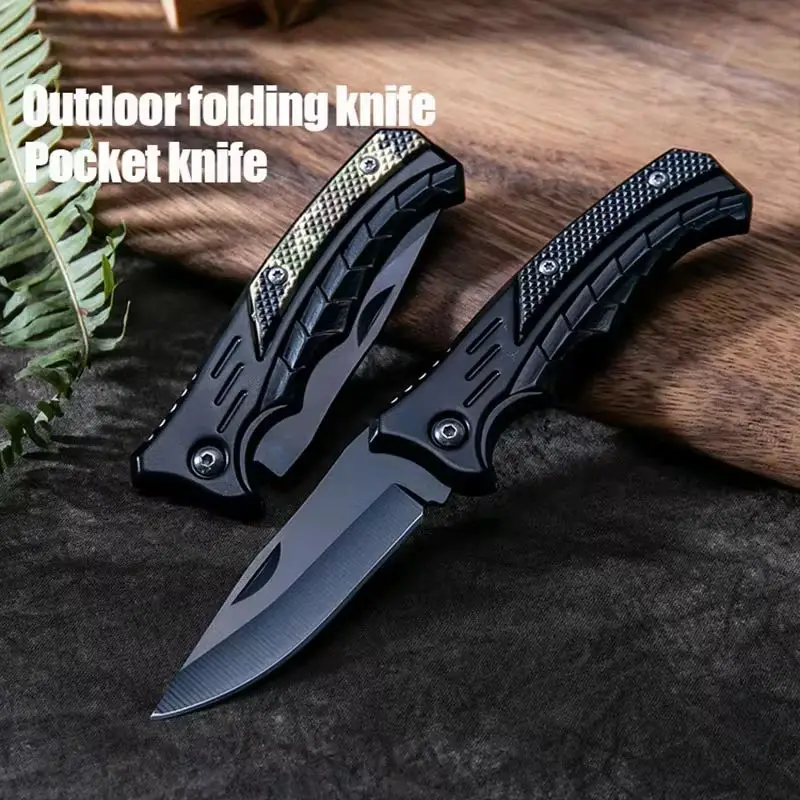 Stainless Steel Folding Knife Fillet Knife fishing boat fishing accessories with PP Handle Easy To Carry Camping Meat Cutting