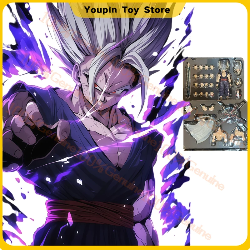 

Коллекционный набор фигурок Good Luck Model LS Studio SHF Beast Son Gohan из Dragon Ball со сменными головами, руками и частями тела
