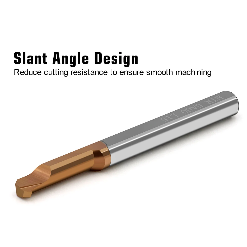 MIR Series Small Bore Boring Tools Tungsten Integral Carbide Internal Shock-Proof Boring Tool Diameter For Micro Slot Machining