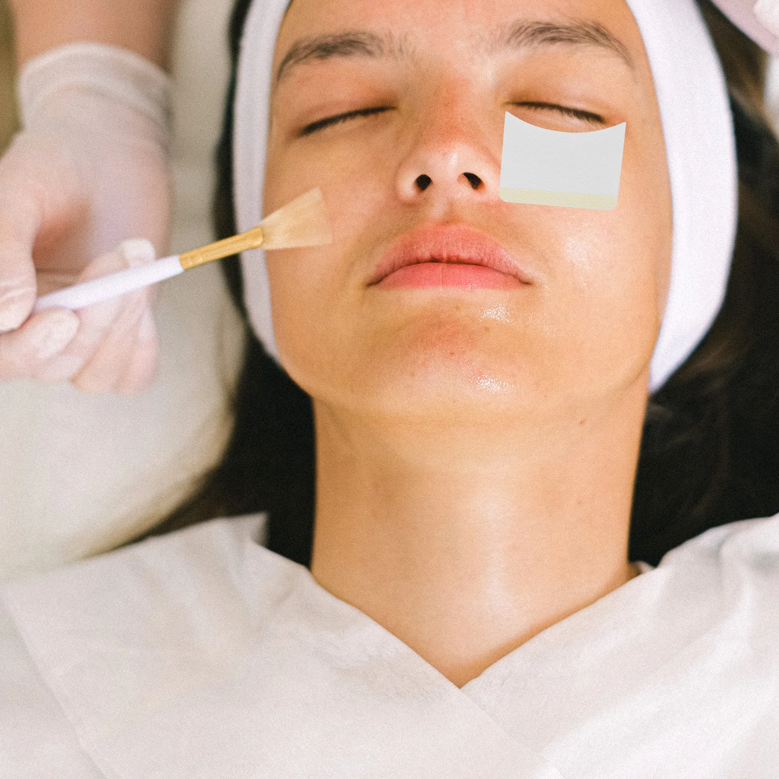 160pcs Wimper Make-Up Remover Gereedschap Voor Nep Wimpers Vrouwen Pads Wimpers Extension Clean Pads Extension Enten Kit