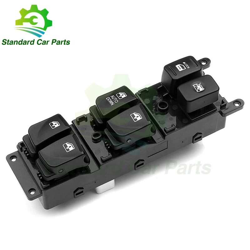 

14pins Master Power Control Window Lifter Switch 93570-1E110 For Hyundai Accent 1.6L L4 2007-2010