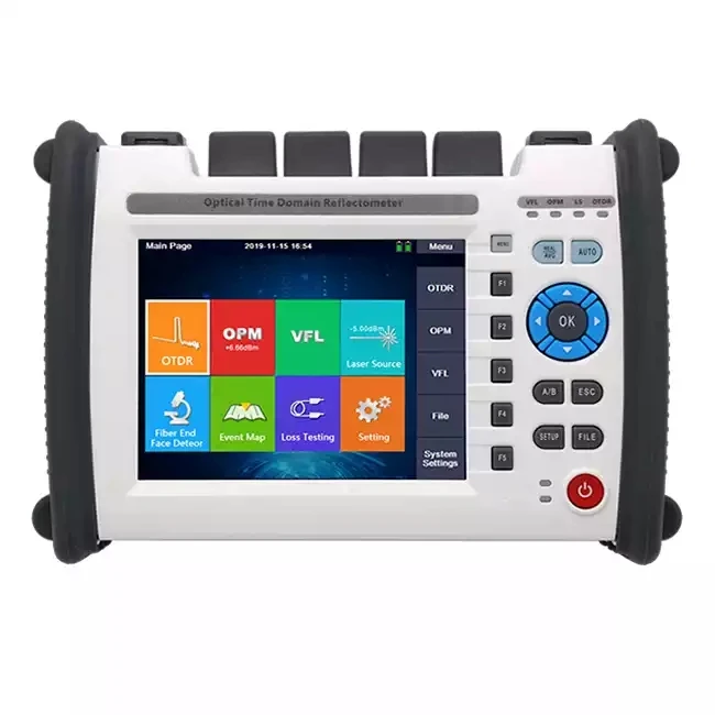 FFS2100 PON OTDR 1310/1490/1550/1625nm 42/40dB Event Maps OPM VFL LS Optical Time Domain Reflectometer FTTX Tester With PON