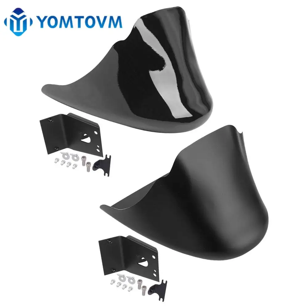 Front Bottom Spoiler Mudguard Air Dam Chin Fairing Black For Harley Sportster 1200 883 Iron 883 1200 XL1200X 2004-2020