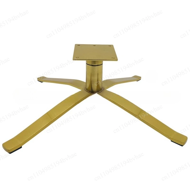 

Leisure chair accessories flat iron swivel base office aluminum alloy stainless steel office feet