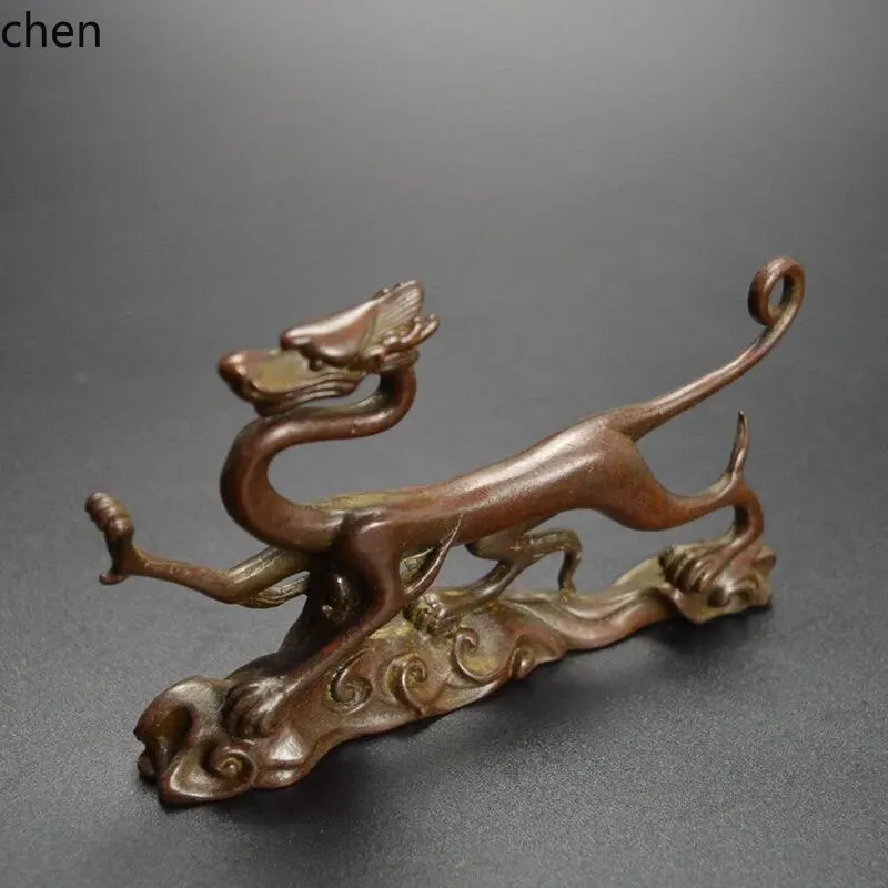 ZMLmythical  auspicious beast spirit beast ornaments pen holder retro home tea ceremony tea play tea table display