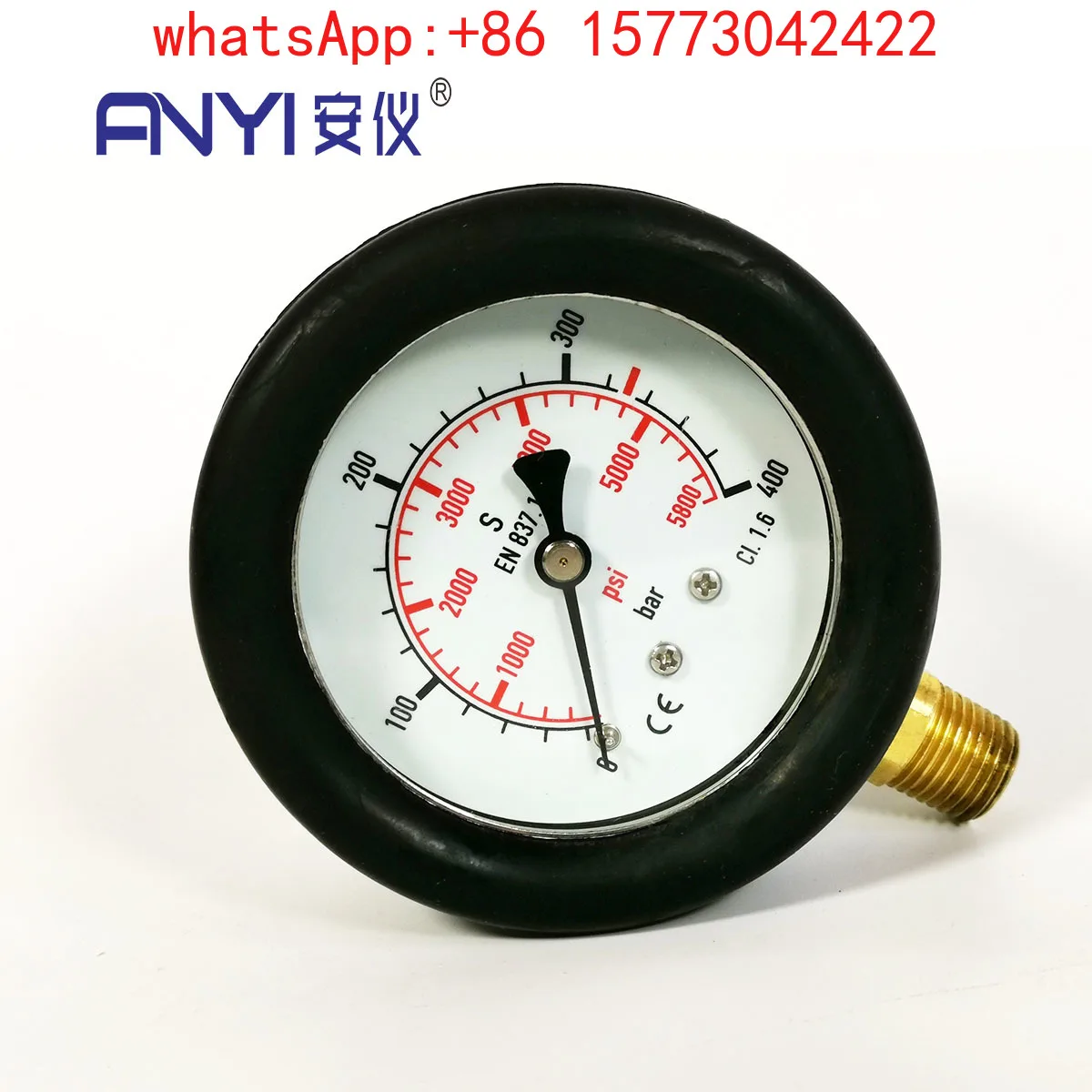 Positive pressure air Anyi Baohua universal high voltage switch accessories pressure gauge