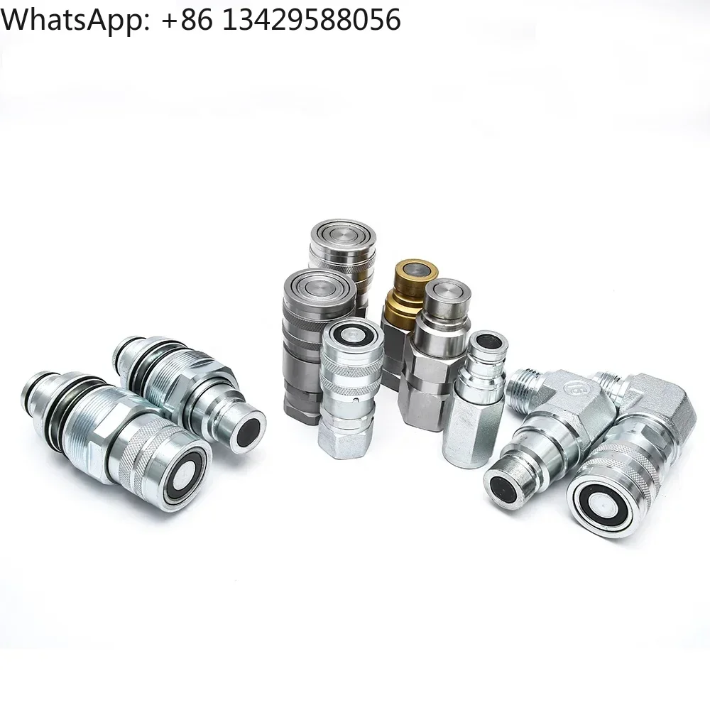 

High pressure no leak flat face type 6680018 6679837 4615 4815 KIT hydraulic quick coupling for bobcats part