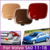 Tapa de cubierta de ojo de gancho de remolque de parachoques trasero para VOLVO S60, 2011-2018, 39802591, 30795029, recorte de tapa de remolque