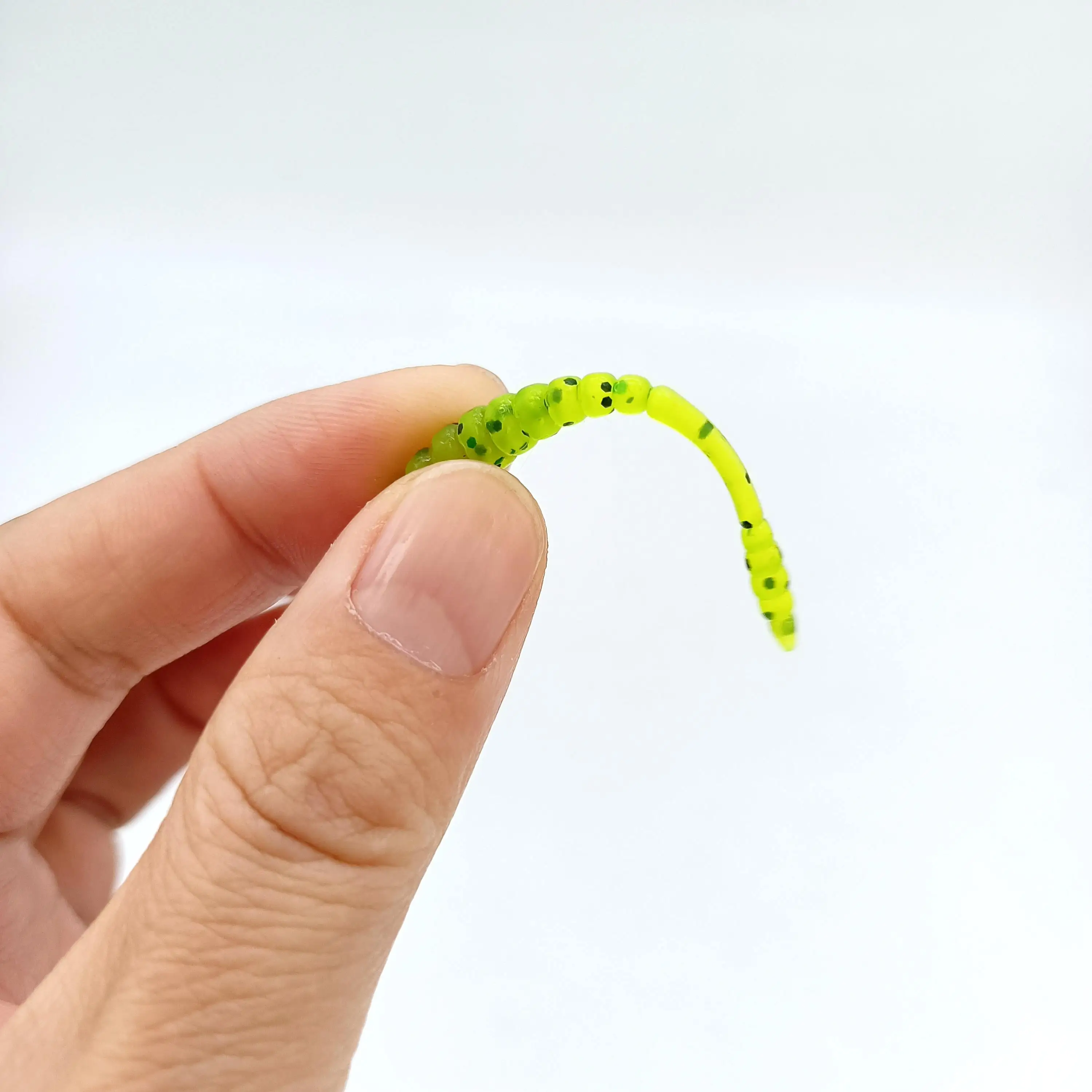 DUODUOYU 10PCS Neue Ajing Weiche Angeln Locken 48mm 0,5g Mini Kunststoff Köder Rockfishing Stream Fluss Meer künstliche Köder Angeln Locken – Detail 3