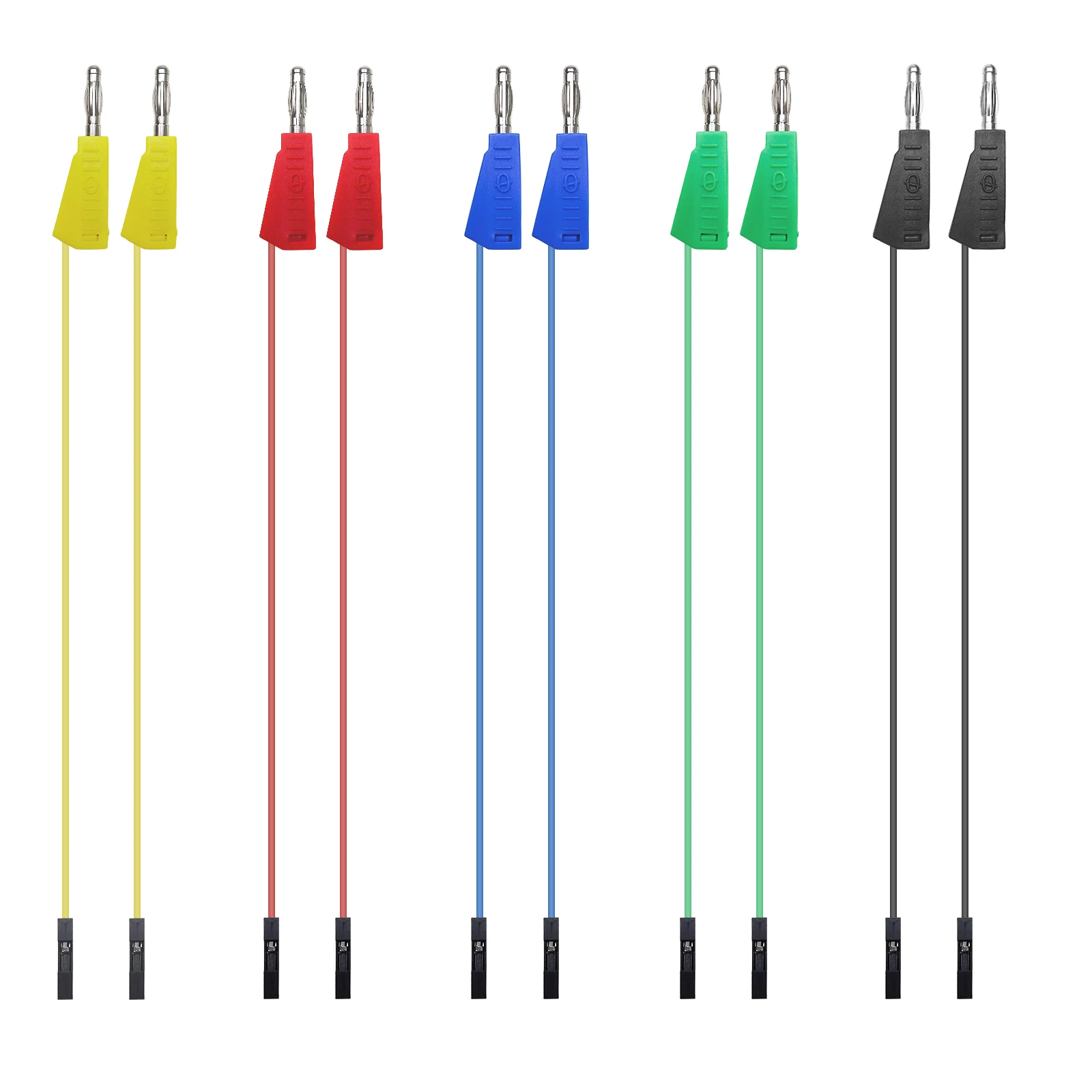 YPioneer P1530/32 spina a Banana impilabile per cavi di prova per ponticelli femmina maschio Post di rilegatura al tagliere cavo flessibile in Silicone morbido